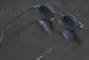 Rigards β titanium + magnesium aluminum alloy detachable handmade glasses RG1010ZC series collection RG-RG1010ZC-GTYTML retro titanium silver frame transparent green lens